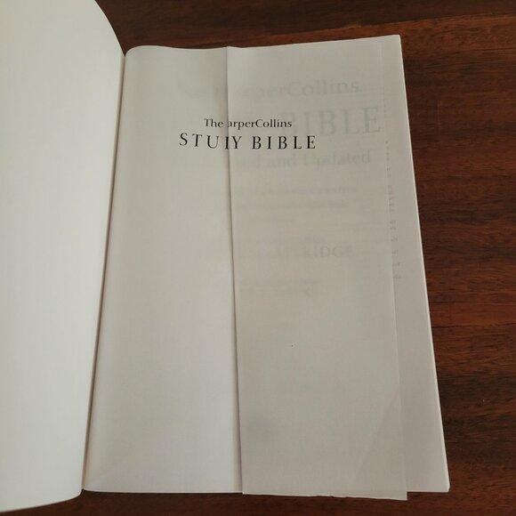 Harpercollins Study Bible : New Revised Standard Version With Apocryphal... - Picture 8 of 11